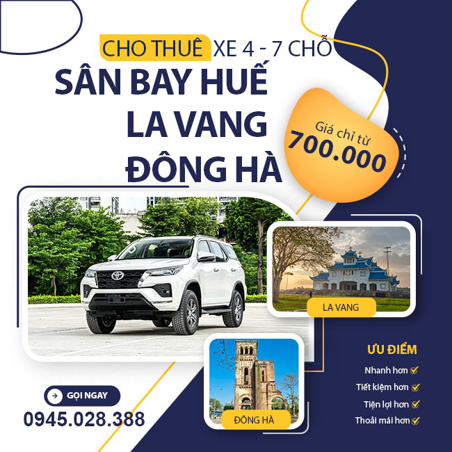 thuê xe huế đi quảng trị