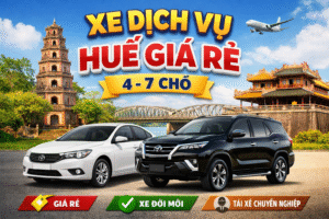 xe dịch vụ huế giá rẻ
