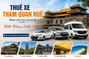thuê xe tham quan huế